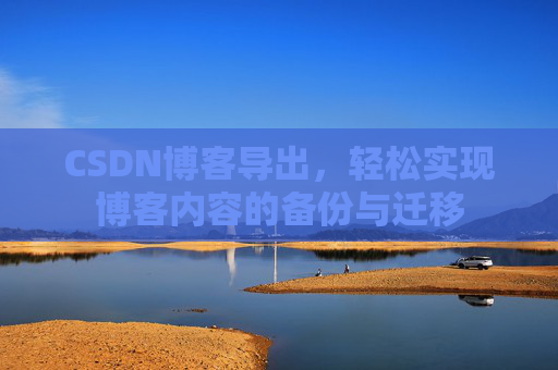 CSDN博客导出，轻松实现博客内容的备份与迁移